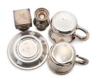 A Group of American Silver Hollowware