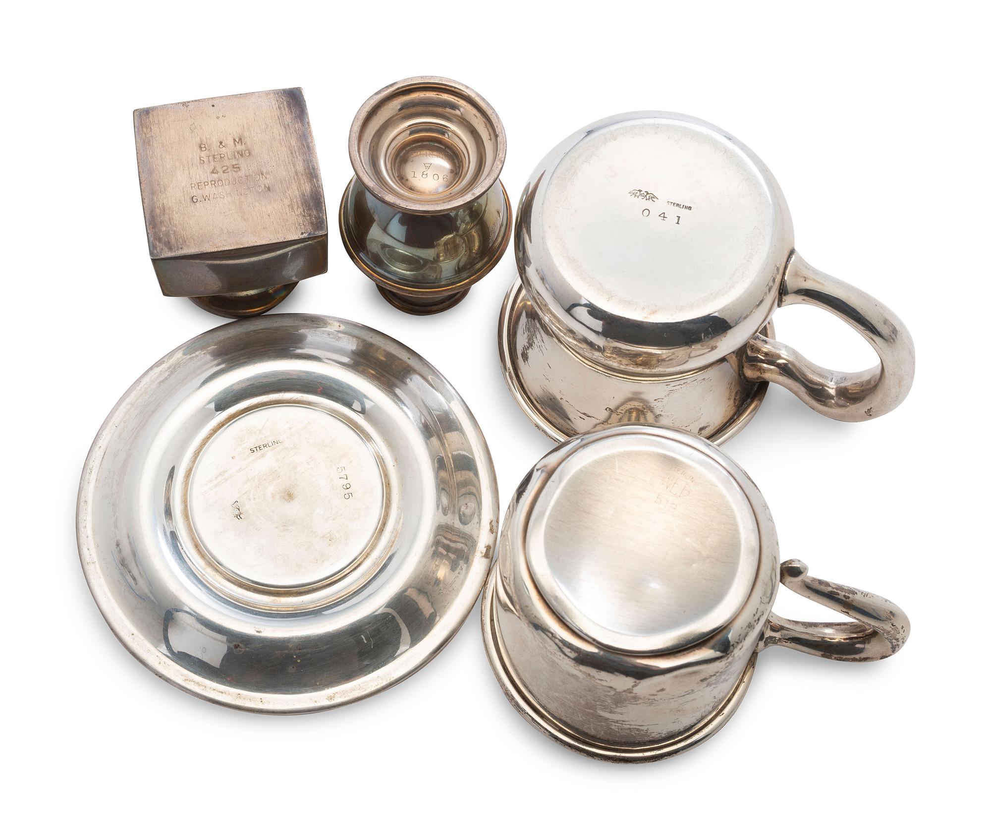 A Group of American Silver Hollowware