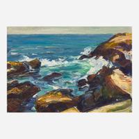 John Fulton Folinsbee (American, 1892–1972) Rocky Coast (Maine)