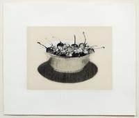 Wayne Thiebaud, (American, b. 1920), Cherries, 1984