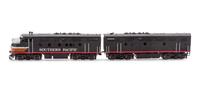 A Samhongsa Polychrome N-Scale Southern Pacific Diesel Locomotive and Tender