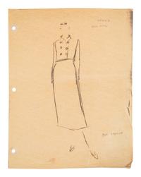 A Large Group of Norell Fashion Sketches