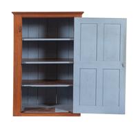 A Federal Style Cherrywood Low Cabinet