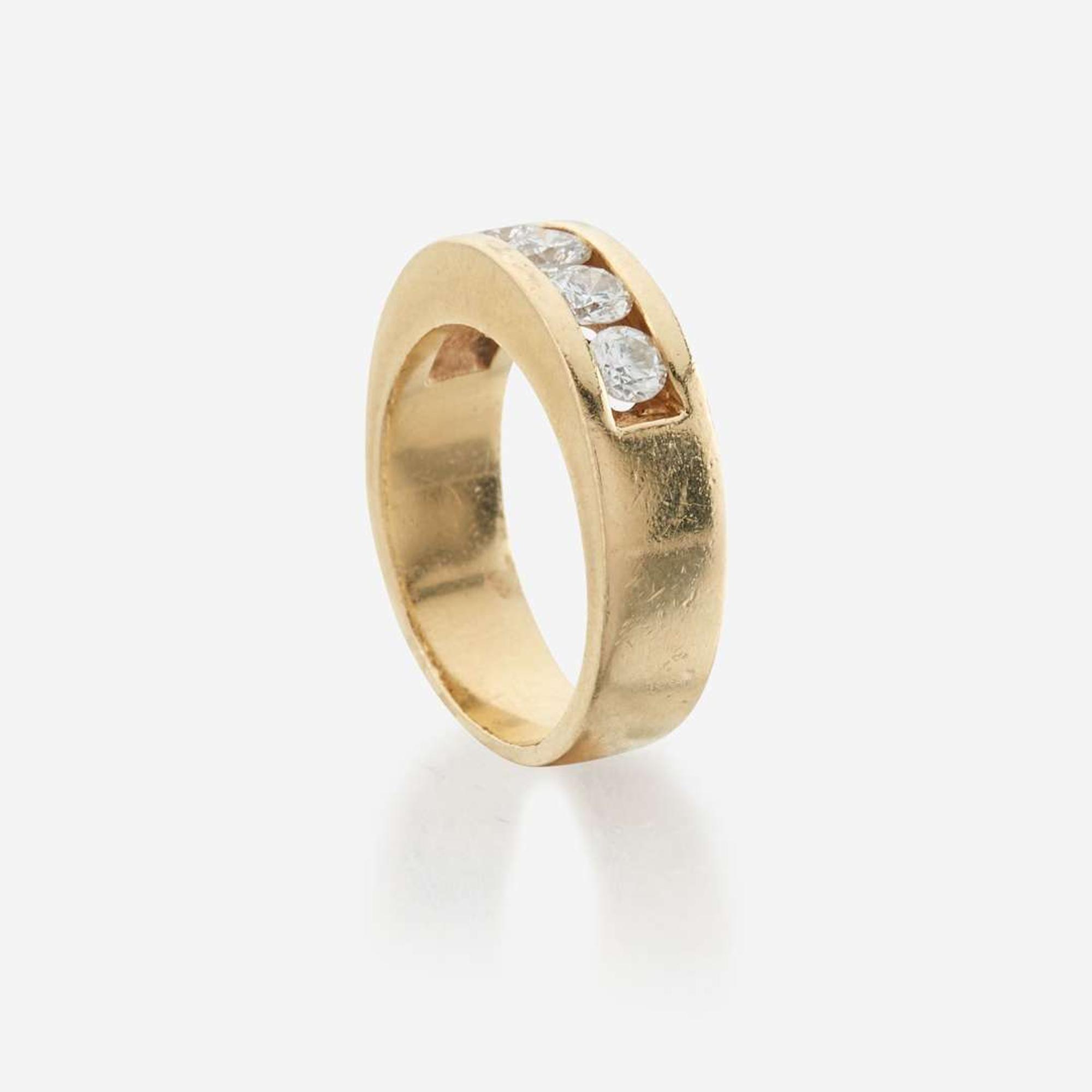 A collection of gold and gem-set gentleman's jewelry