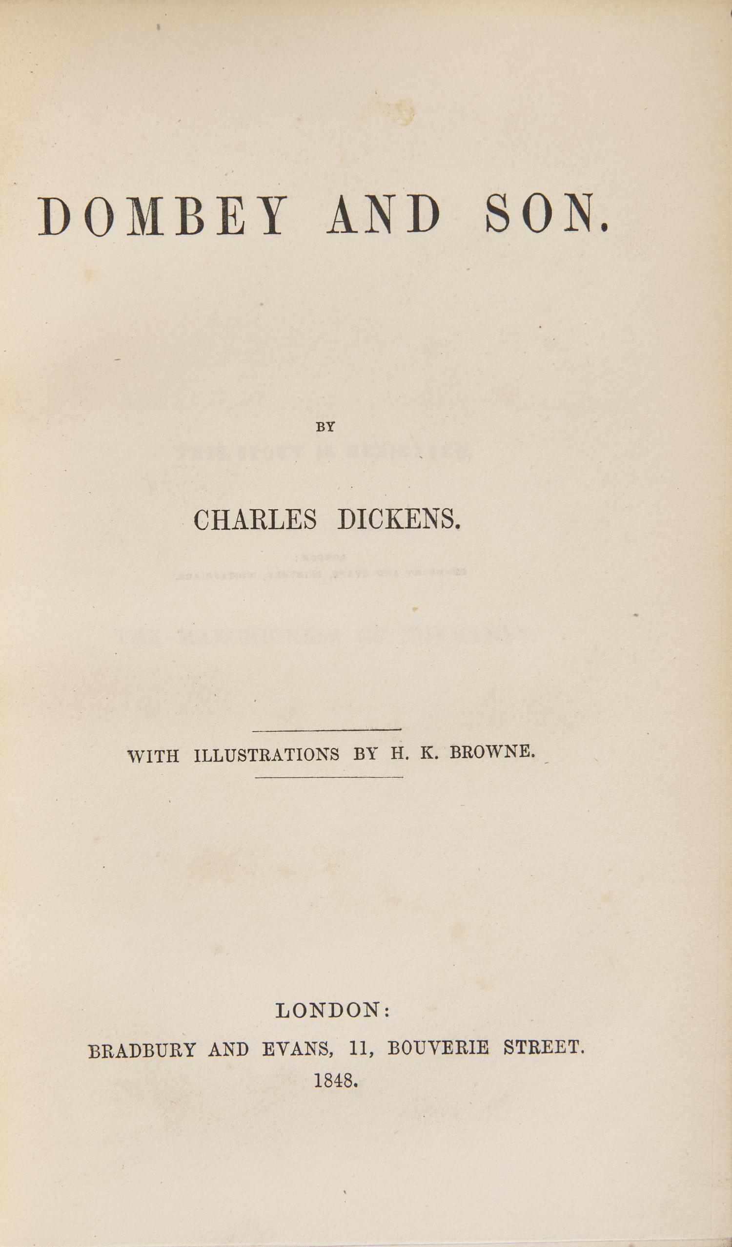 [Literature] Dickens, Charles. Dombey and Son