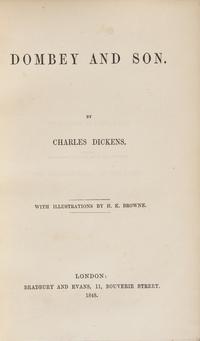 [Literature] Dickens, Charles. Dombey and Son