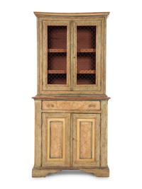 An Italian Painted Cupboard