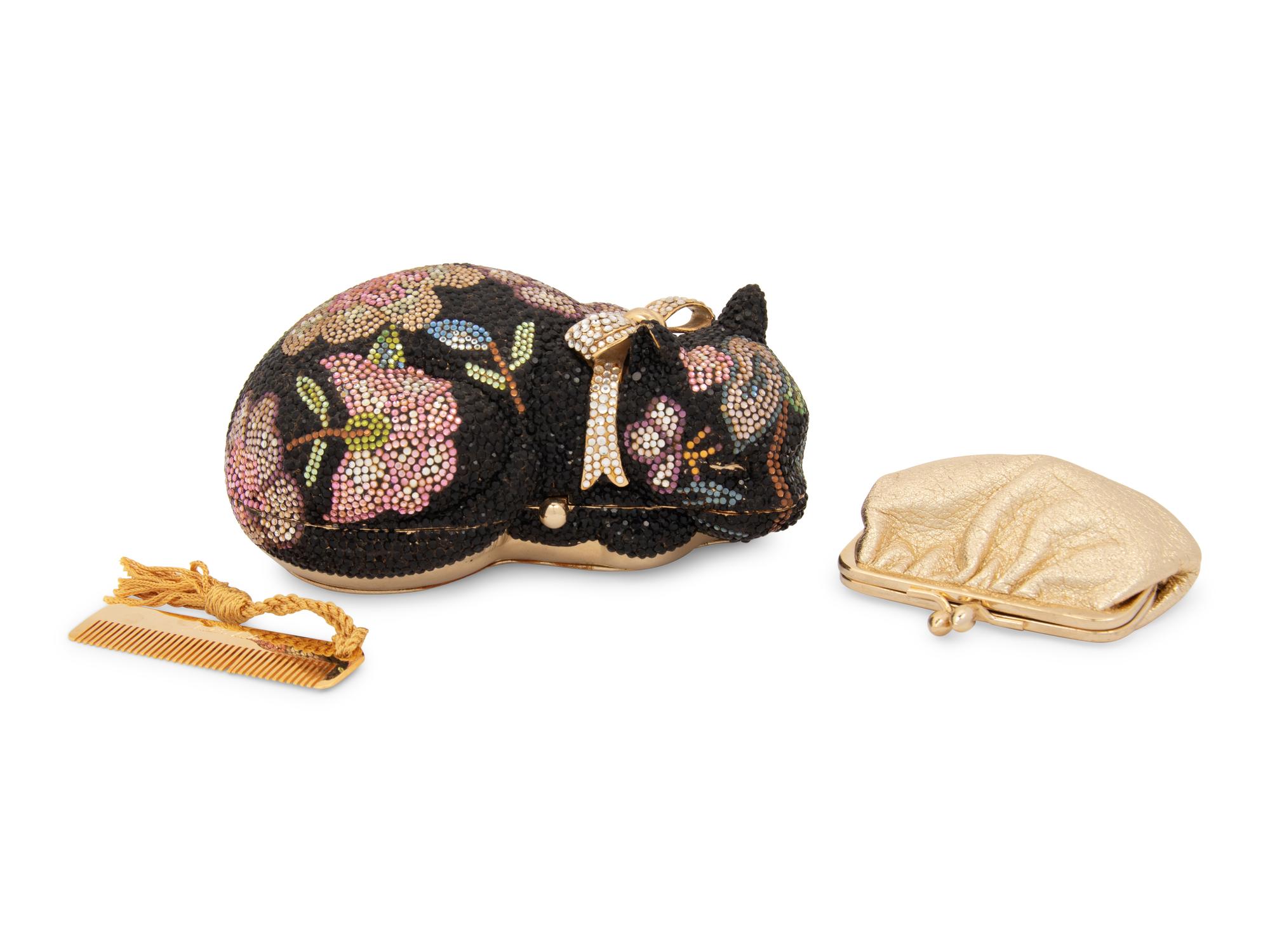 Judith Leiber Cat Minaudière, 1984