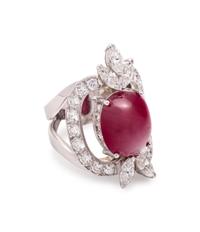 RUBY AND DIAMOND RING