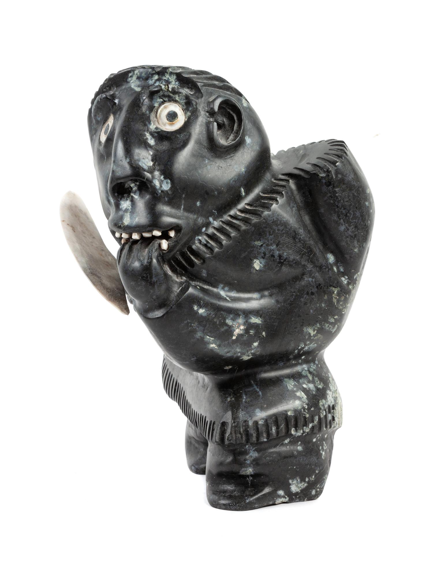 Figural Soapstone Carving