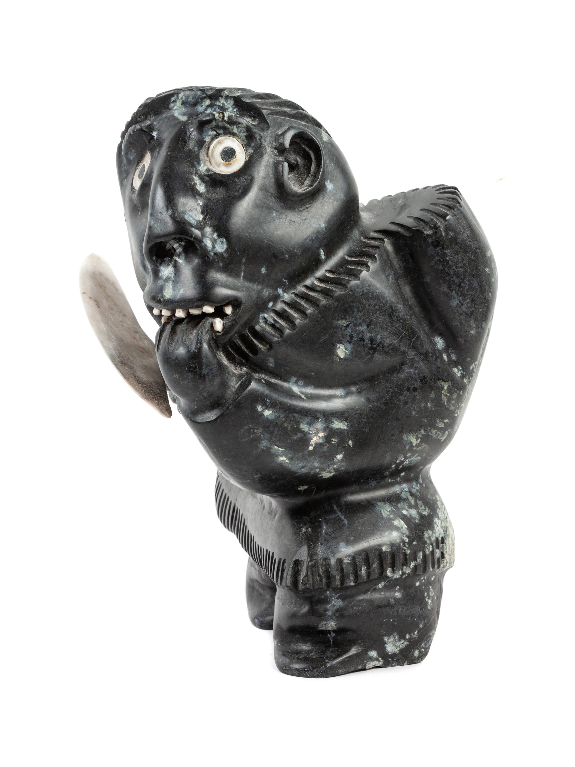 Figural Soapstone Carving
