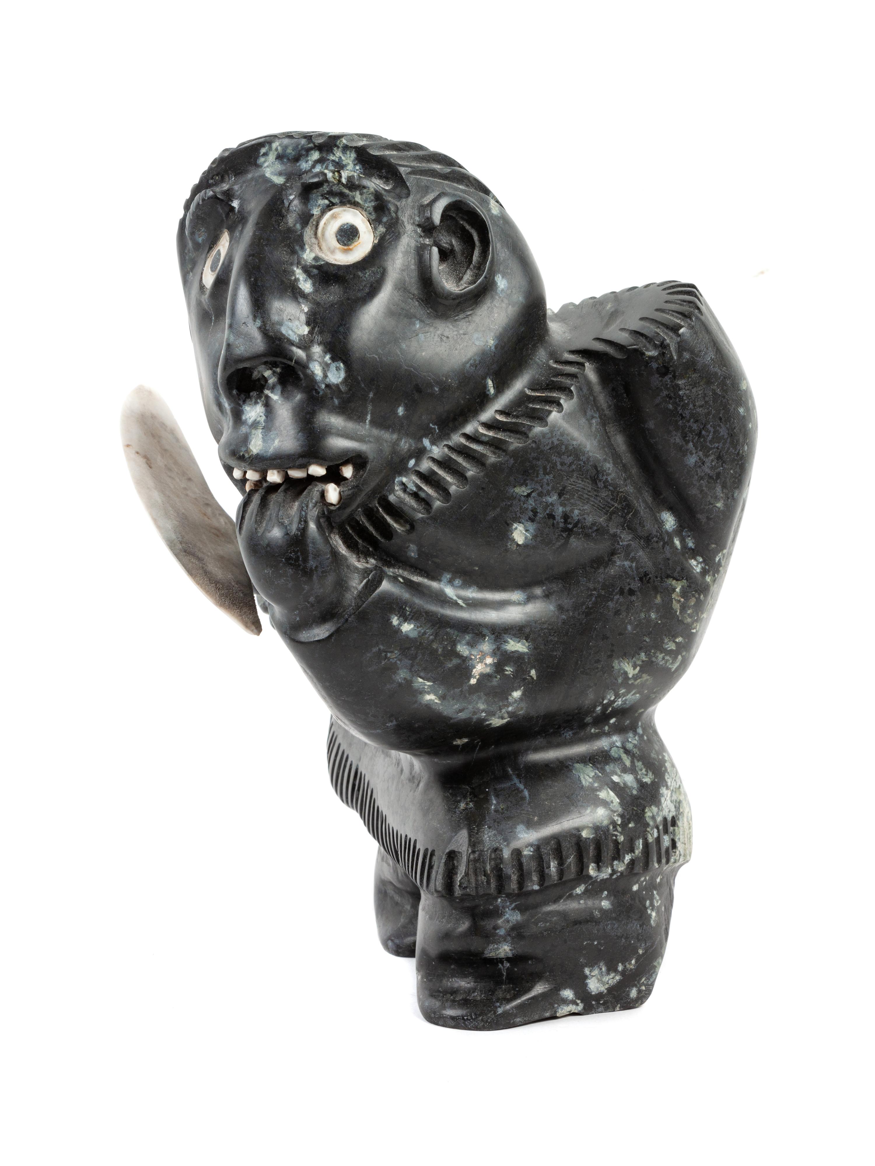 Figural Soapstone Carving