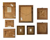 A Collection of Eight Silhouettes in Maple Frames