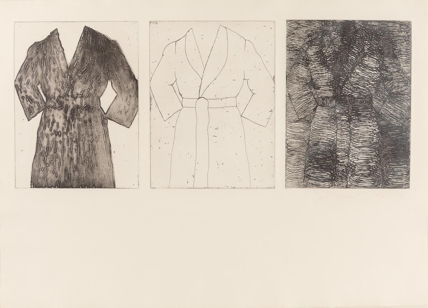 Etching, Self-Portrait (Ivory), 1969-1972