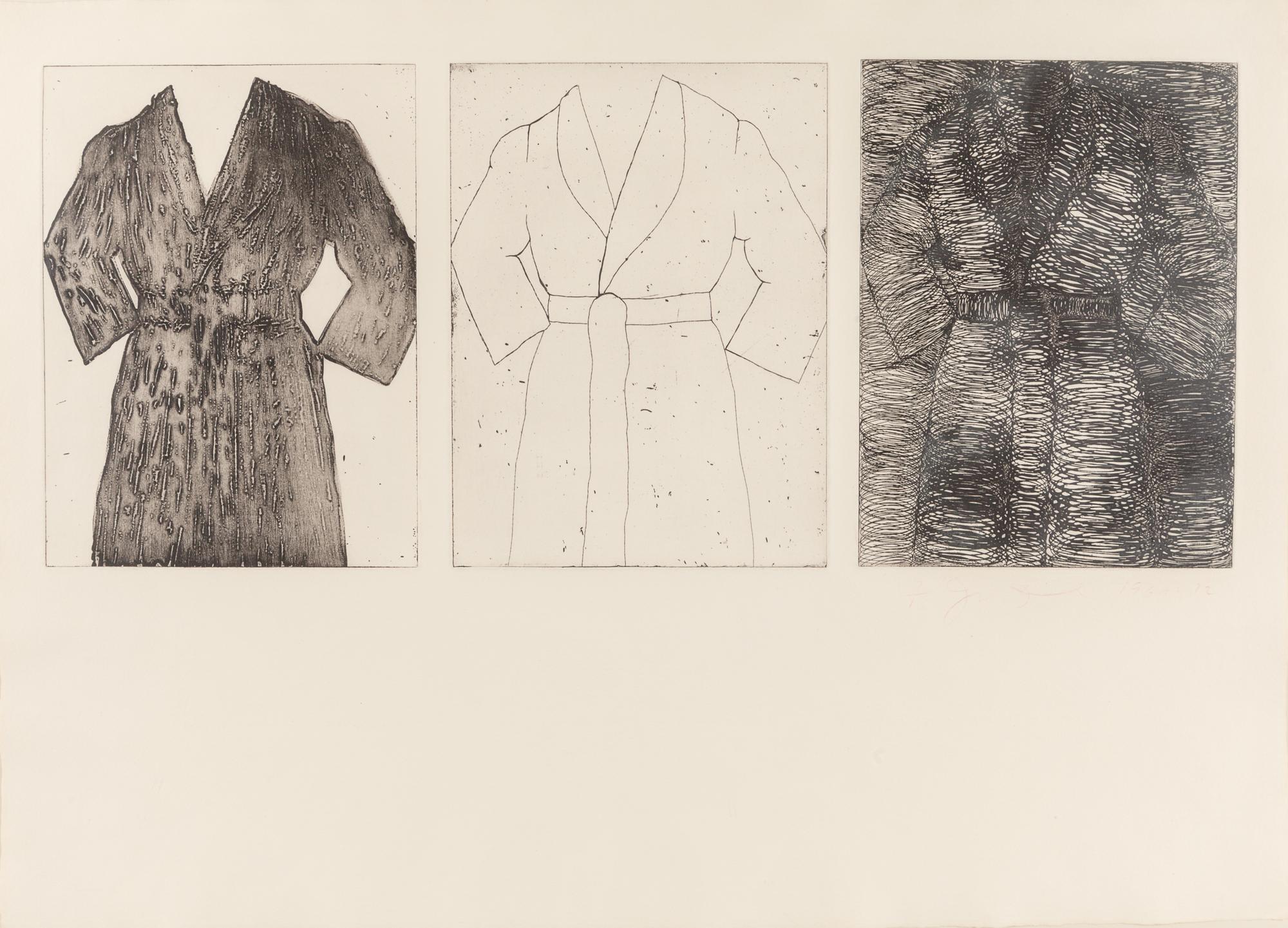 Etching, Self-Portrait (Ivory), 1969-1972