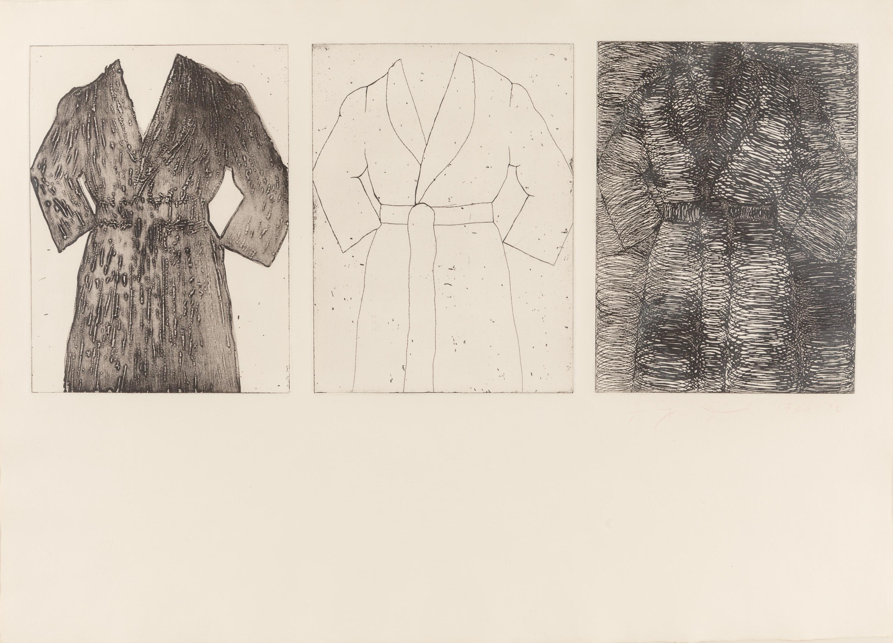 Etching, Self-Portrait (Ivory), 1969-1972
