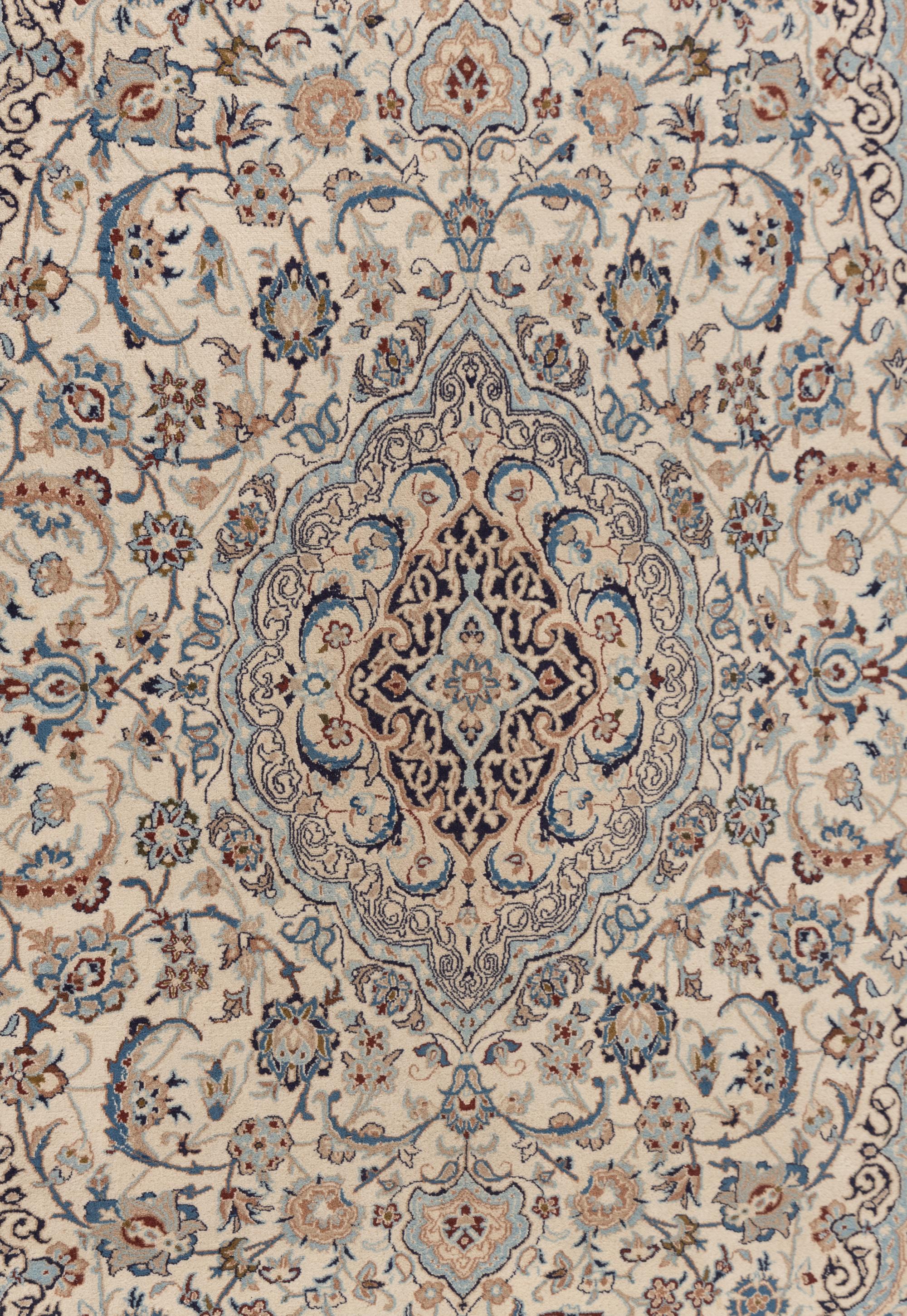 A Nain Wool Rug