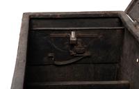 A German Wrought Iron Strong Box