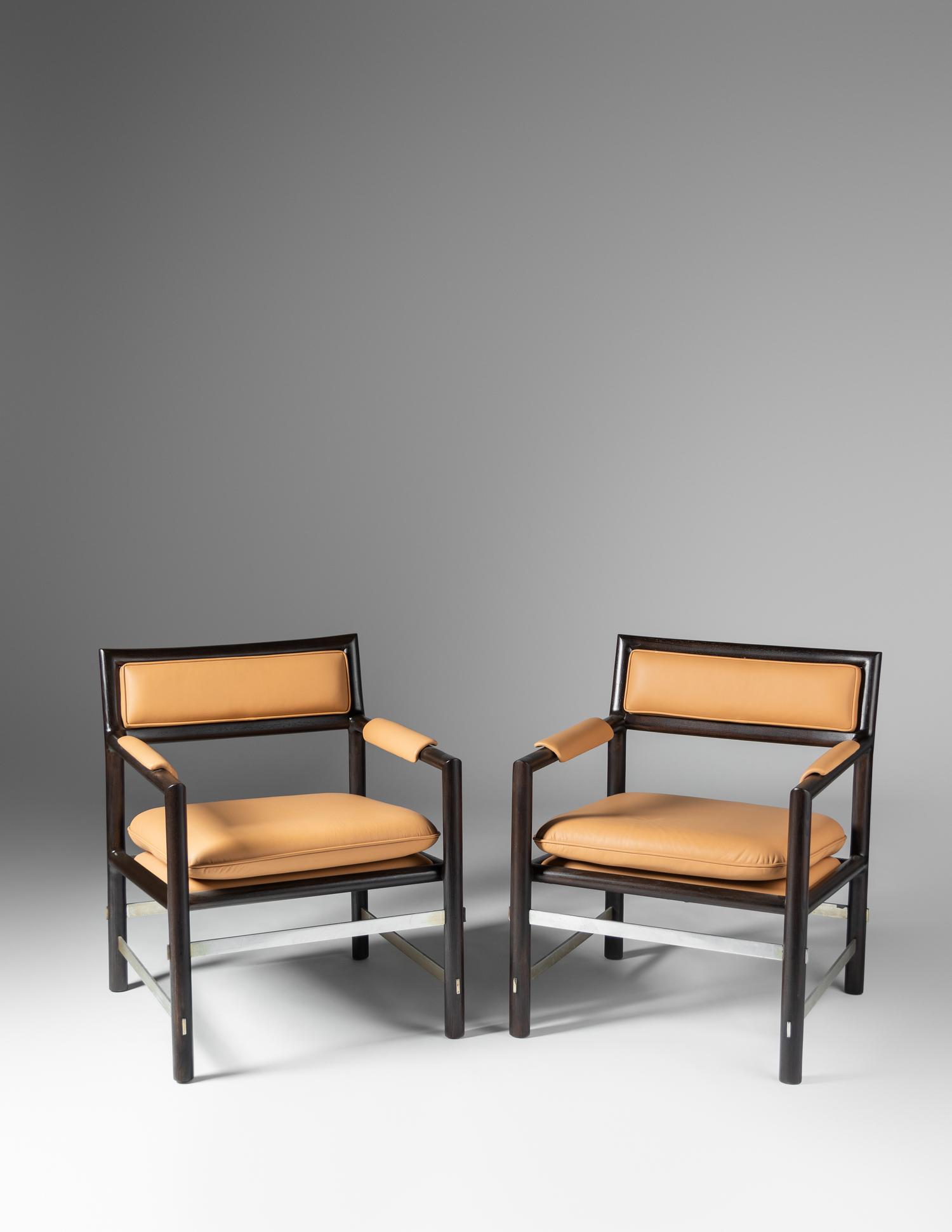 Pair of Armchairs, Dunbar, USA