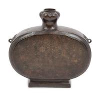 A Bronze ' Garlic Head' Vessel, Bianhu