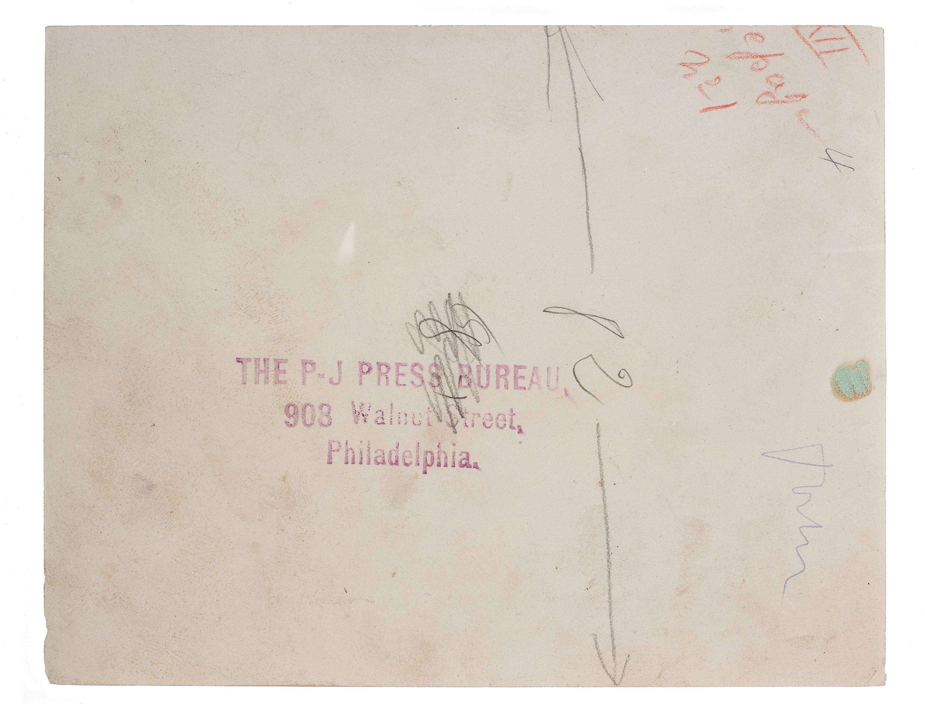 [EARLY PHOTOGRAPHY] -- [RELIGION]. The Daughters of Jerusalem, Noah's Ark Store, All Welcome . Philadelphia, PA: The P.J. Press Bureau, ca 1900.