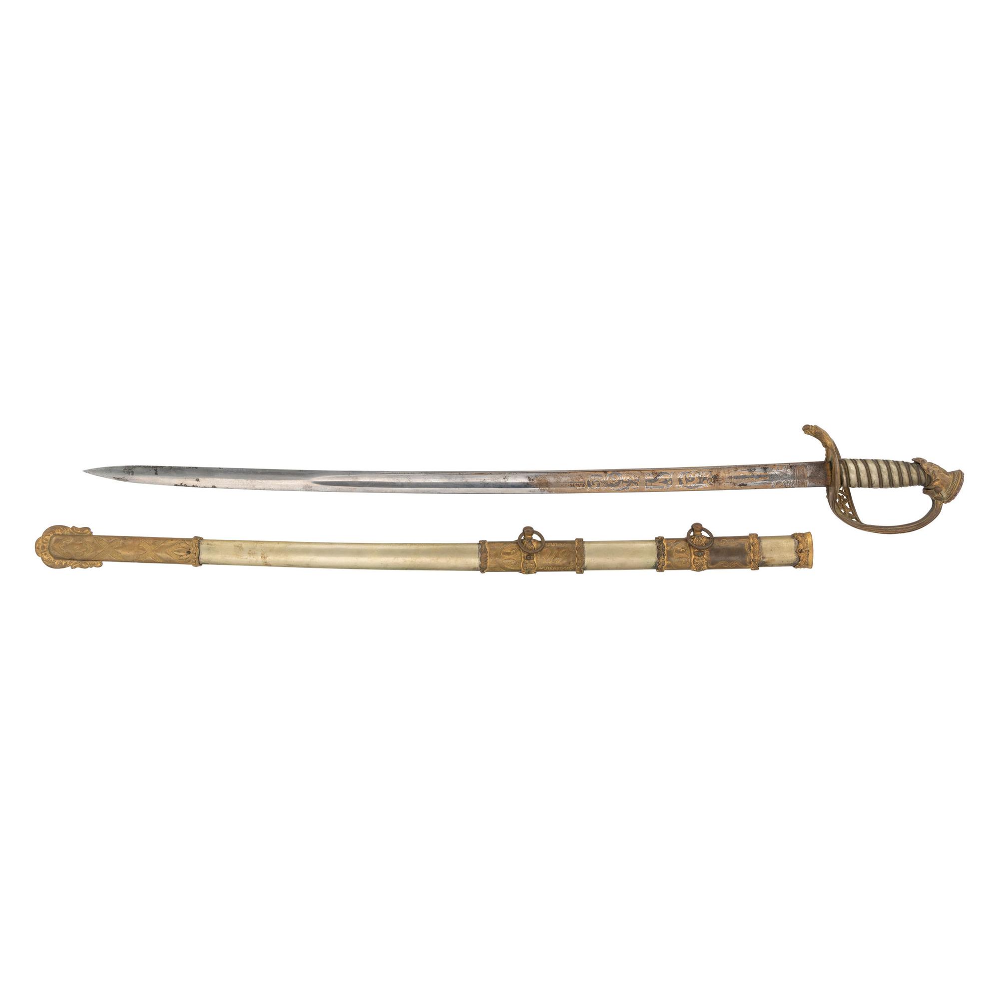 Clauberg Presentation Grade Model 1850 Staff & Field Officers Sword