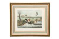 Chances of the Steeple Chase, 1826 (a set of eight)