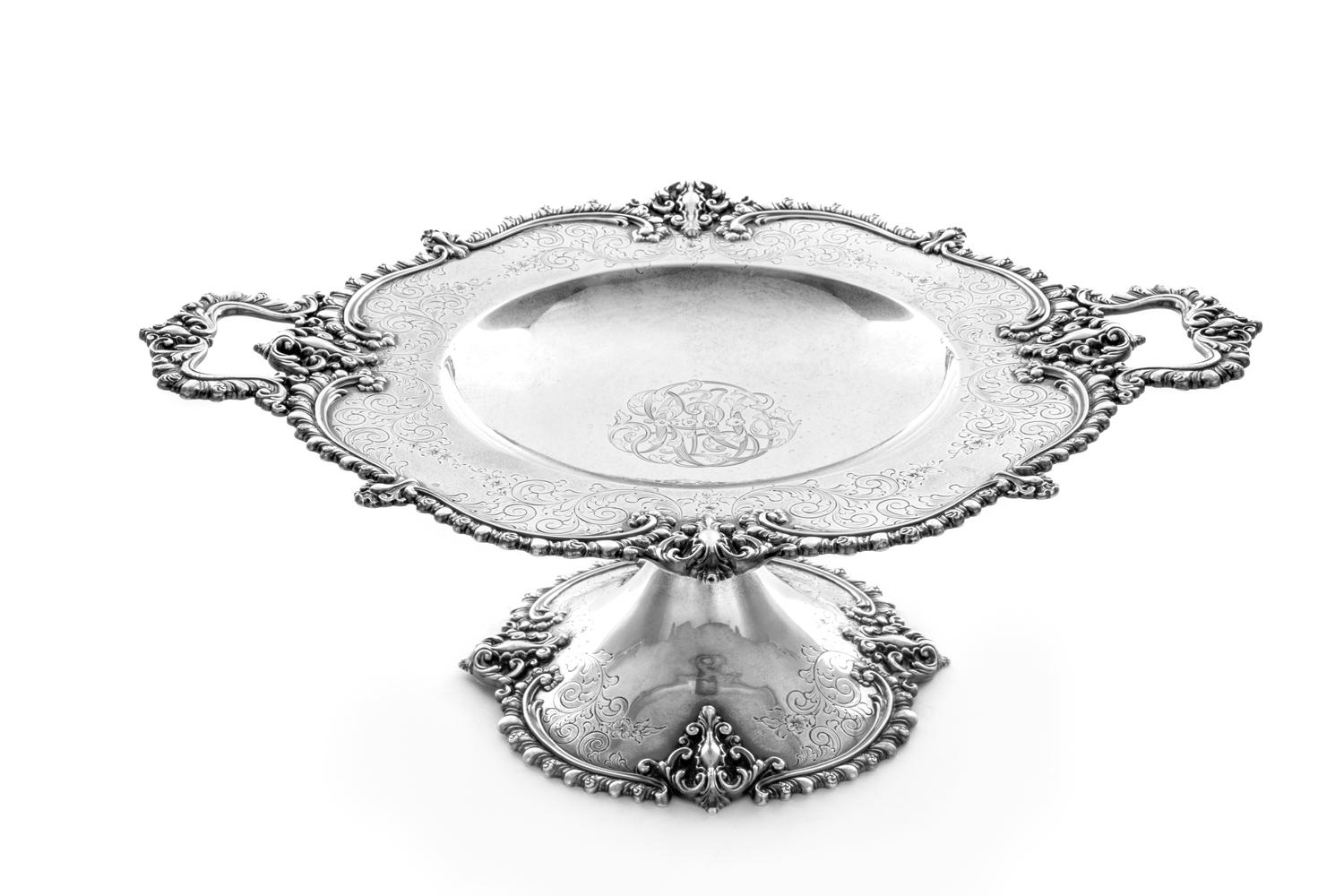 An American Silver Compote