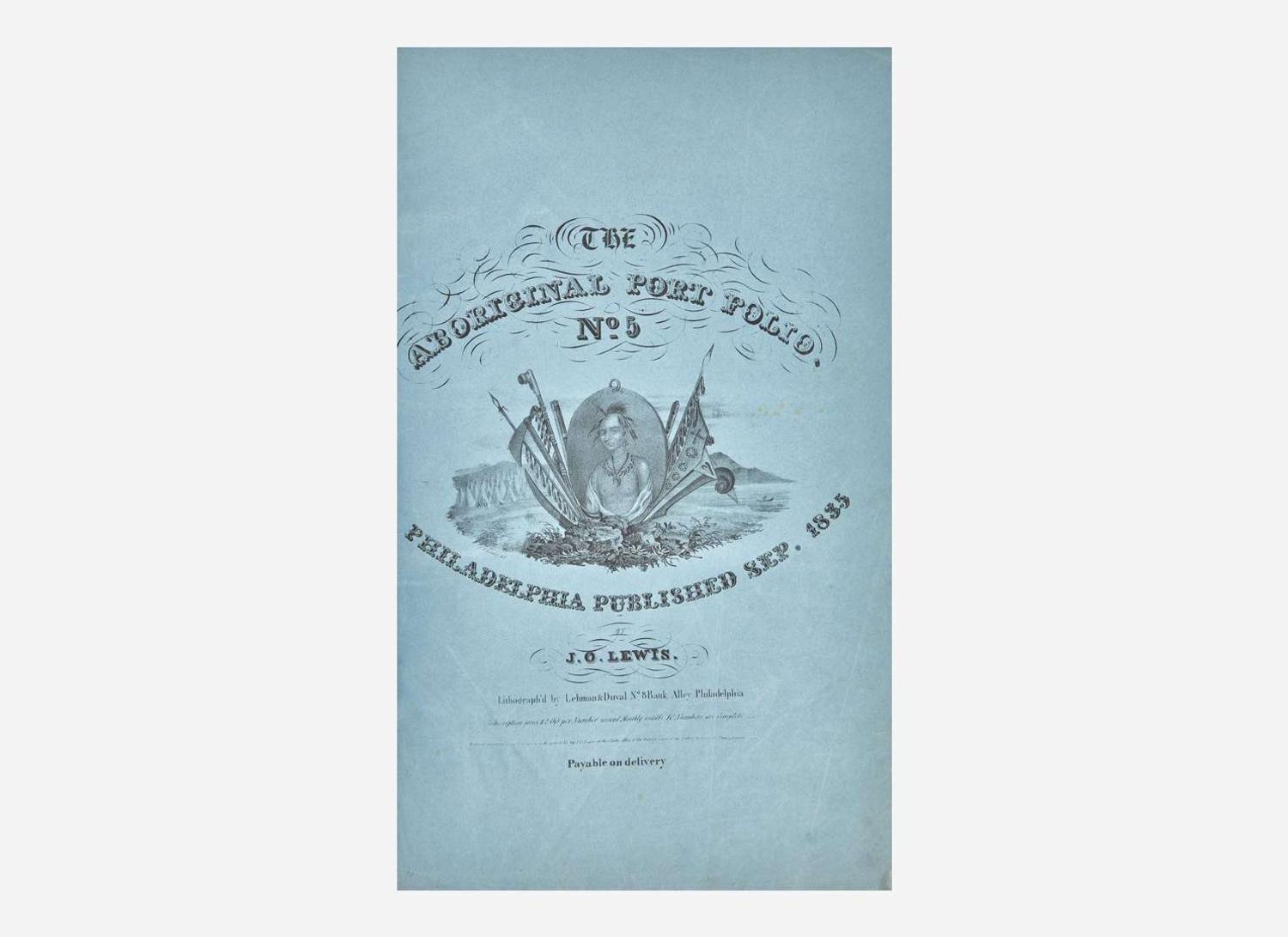 [Native-Americana] Lewis, J(ames).O(tto). : The Aboriginal Port Folio