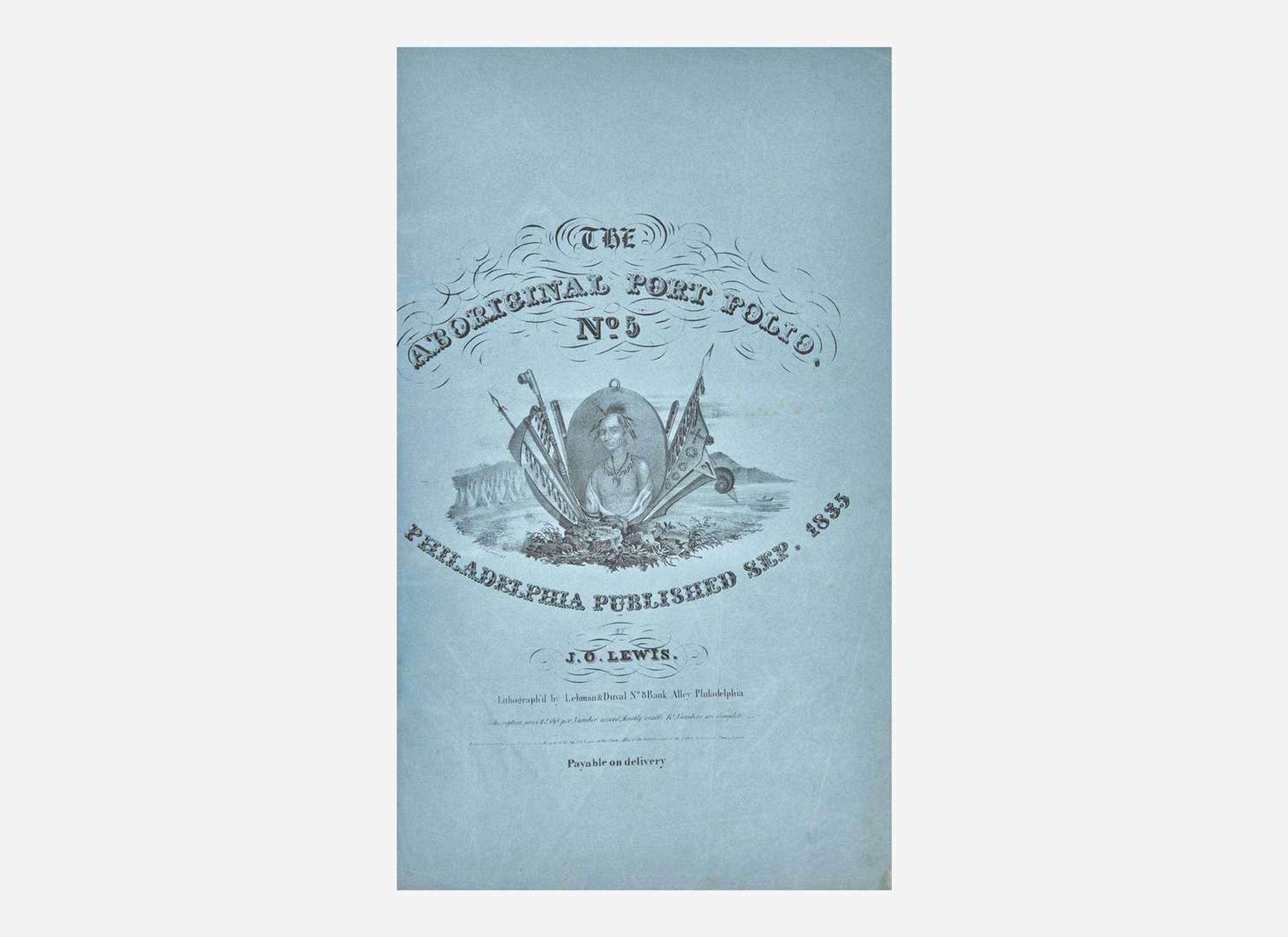 [Native-Americana] Lewis, J(ames).O(tto). : The Aboriginal Port Folio