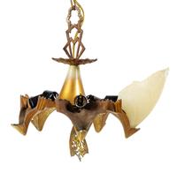 An Art Deco Light Fixture