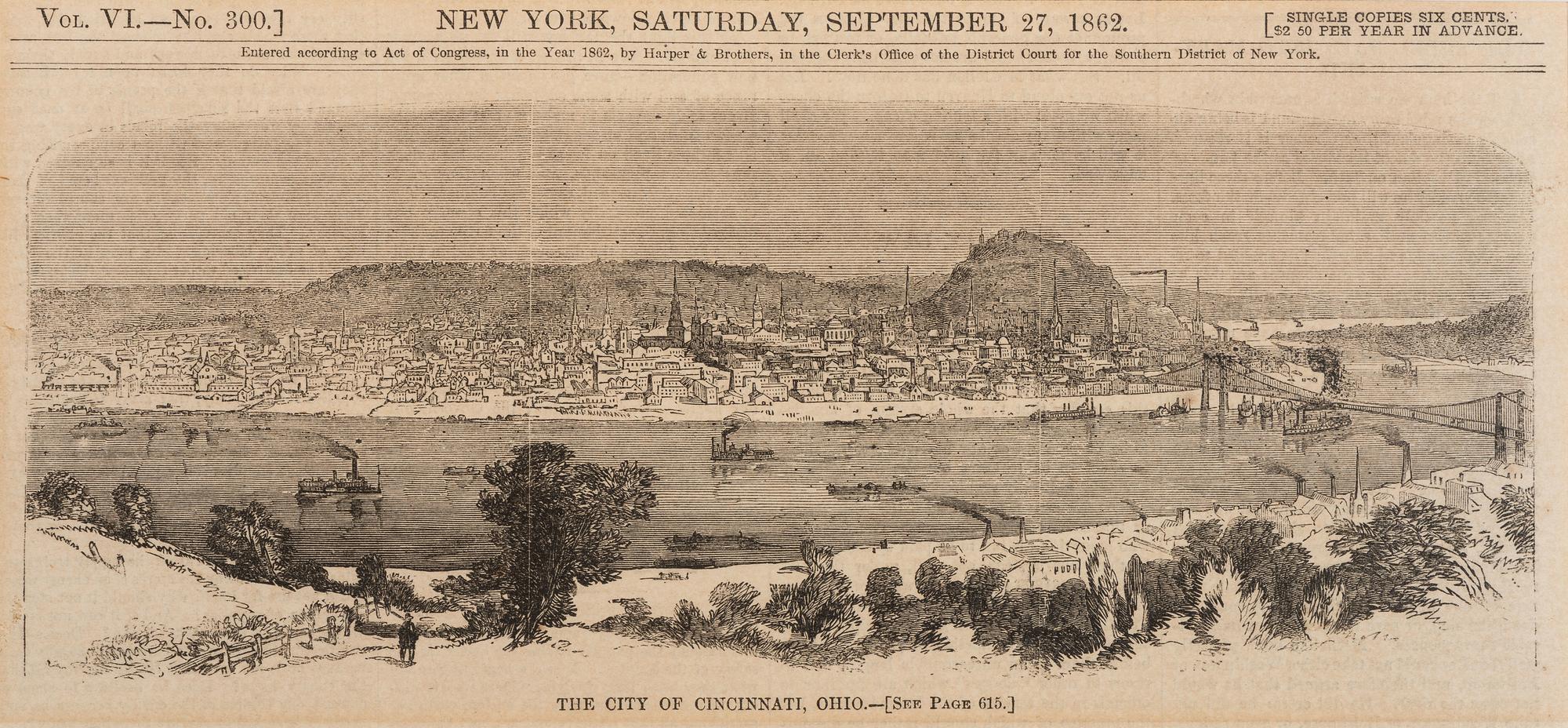 Seven Prints of Cincinnati and Its Environs