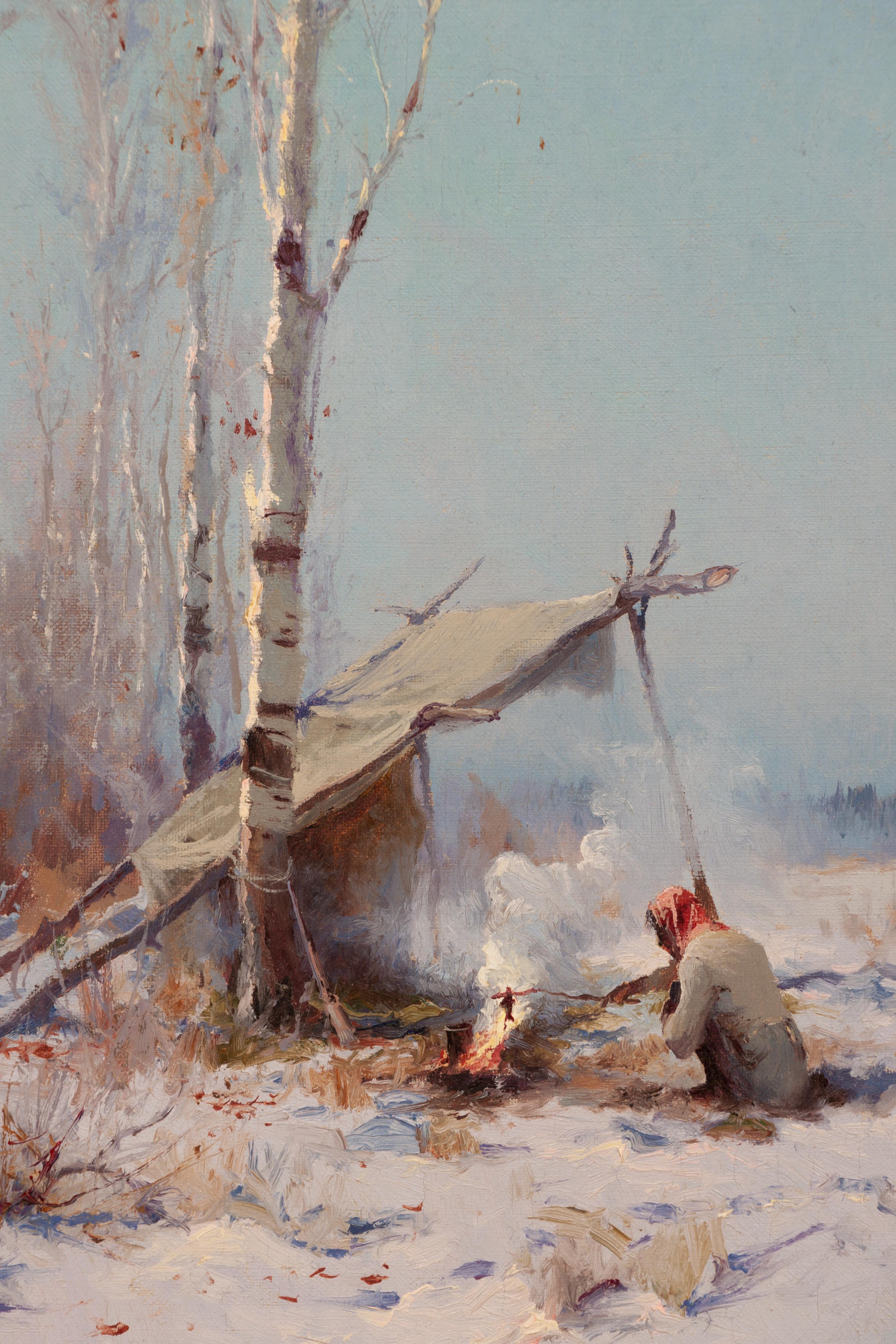 Camp on the Winter Trail