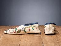 Upper Missouri Beaded Hide Moccasins