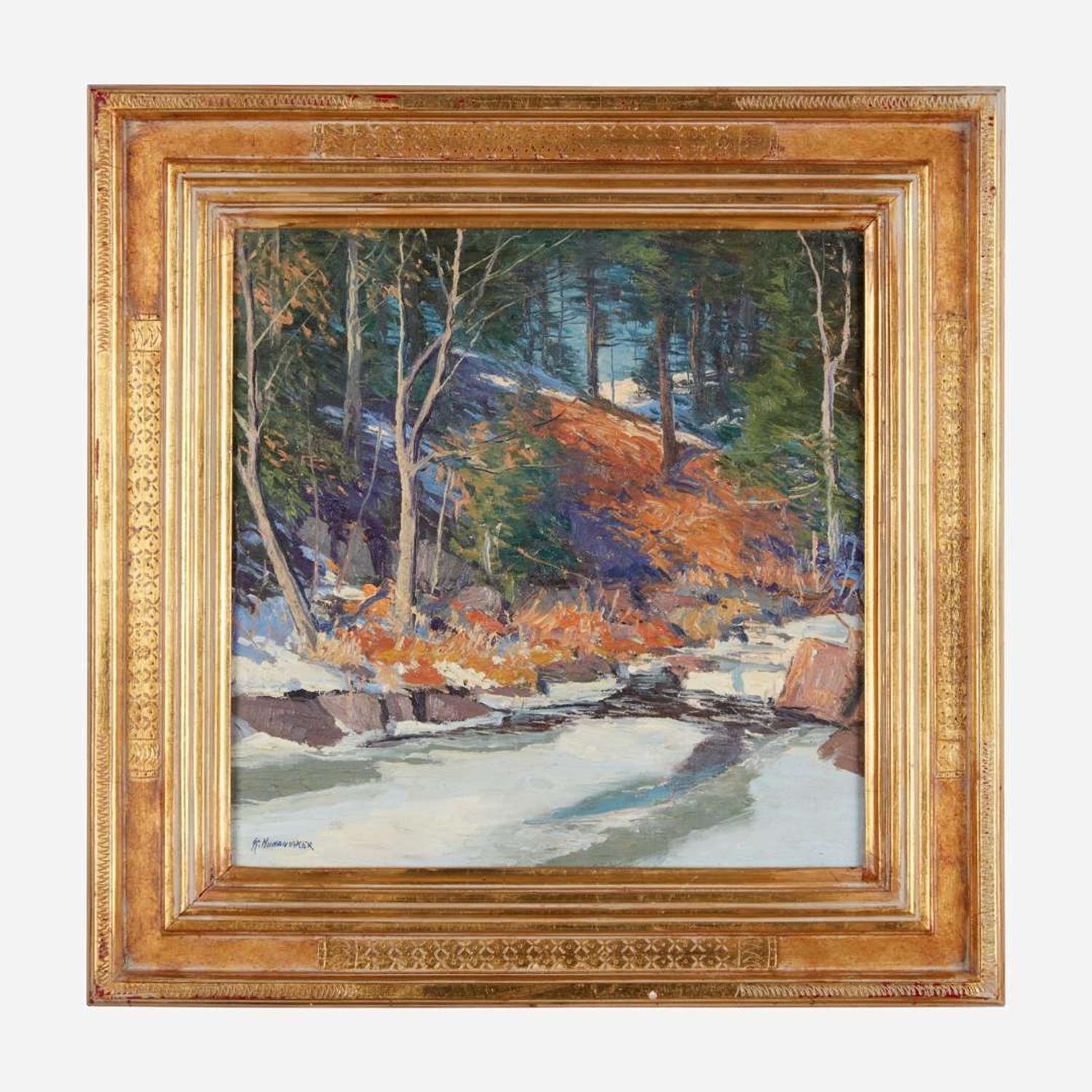 Kenneth R. Nunamaker (American, 1890–1957) Winter Glen