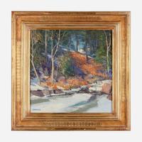 Kenneth R. Nunamaker (American, 1890–1957) Winter Glen