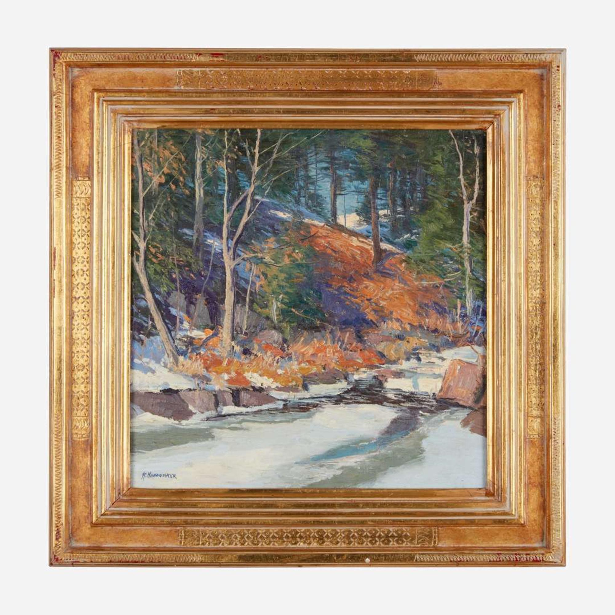 Kenneth R. Nunamaker (American, 1890–1957) Winter Glen