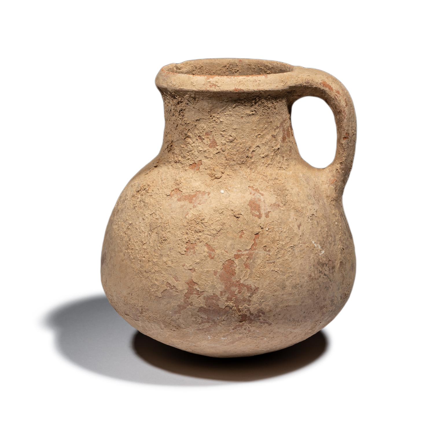 A Roman Ceramic Jug with Handle