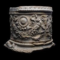 A Roman Marble Cinerary Urn