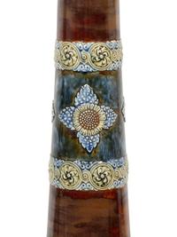A Doulton Lambeth Salt Glazed Stoneware Pedestal