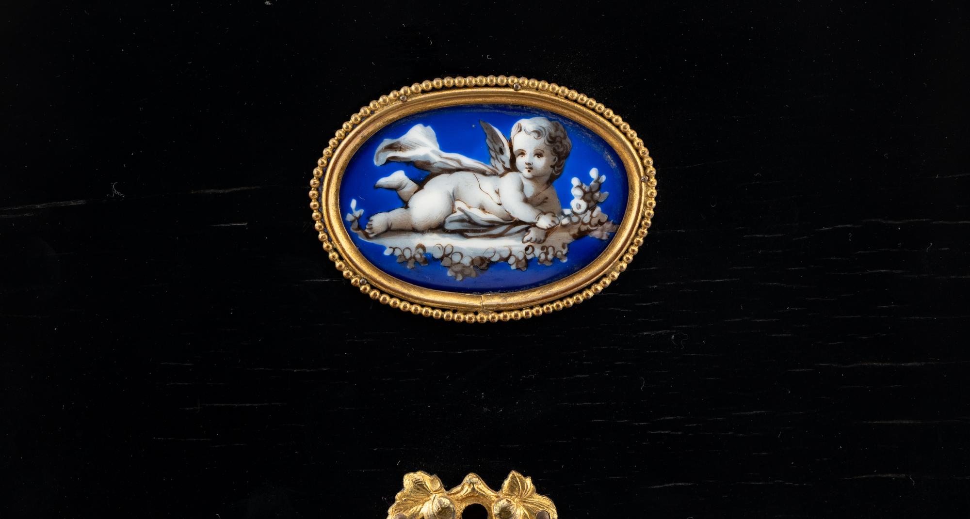 A French Gilt Bronze Mounted Rosewood Cave à Liqueur