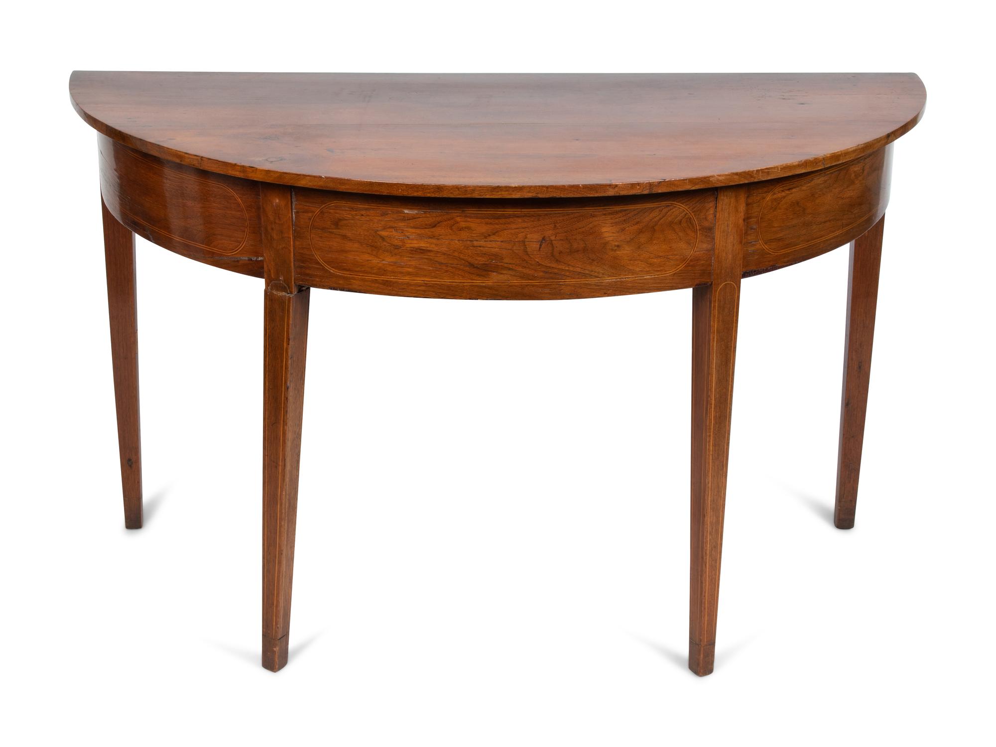 A George III Mahogany Console Table