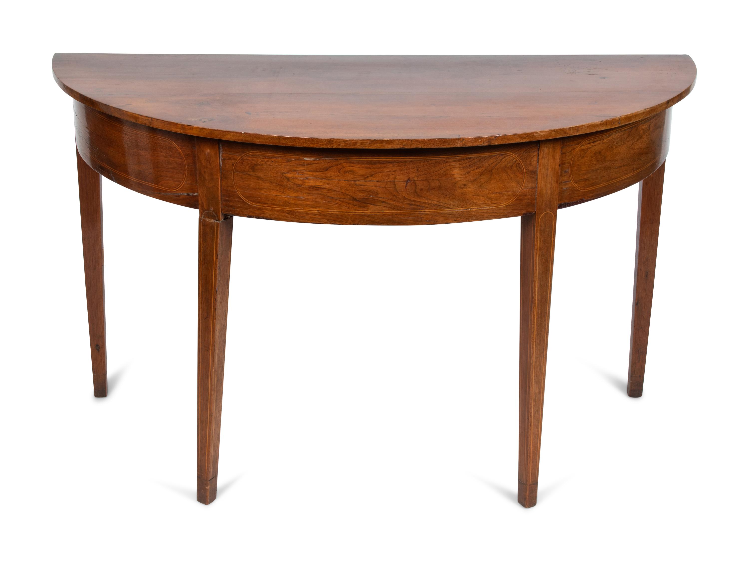 A George III Mahogany Console Table