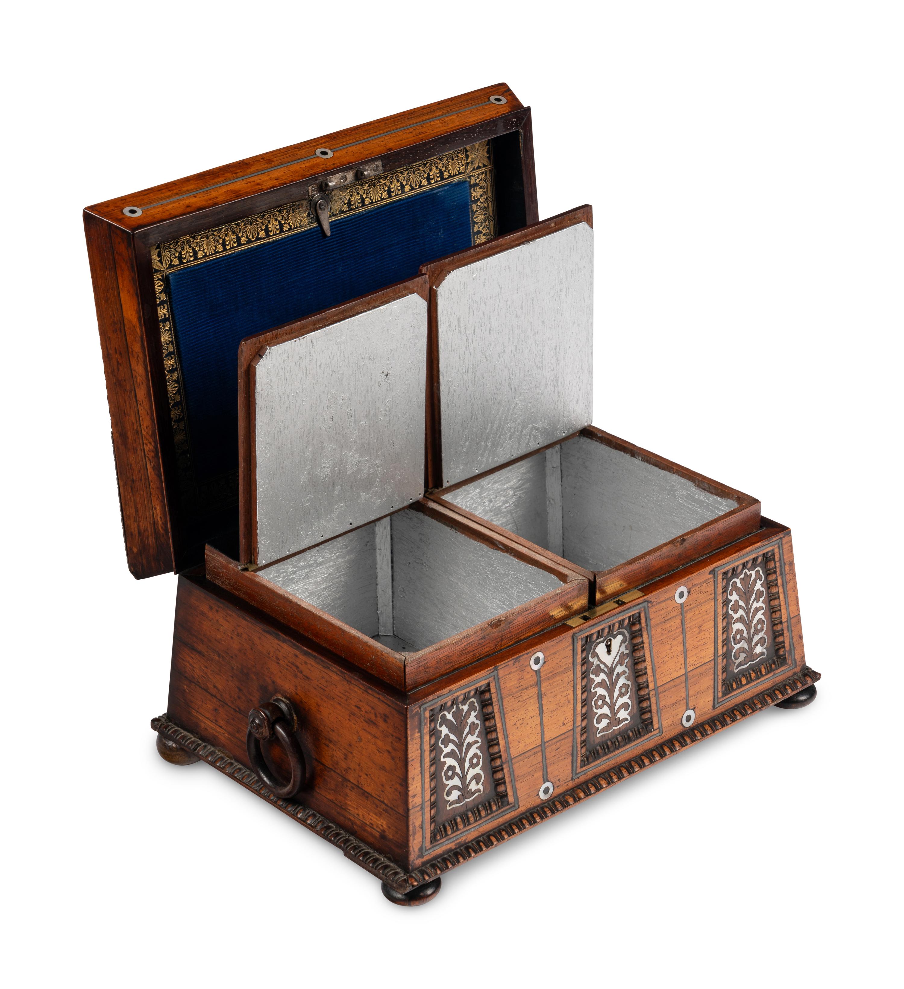 An Anglo-Indian Musical Tea Caddy