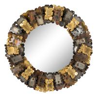 A C. Jeré Brass Mirror