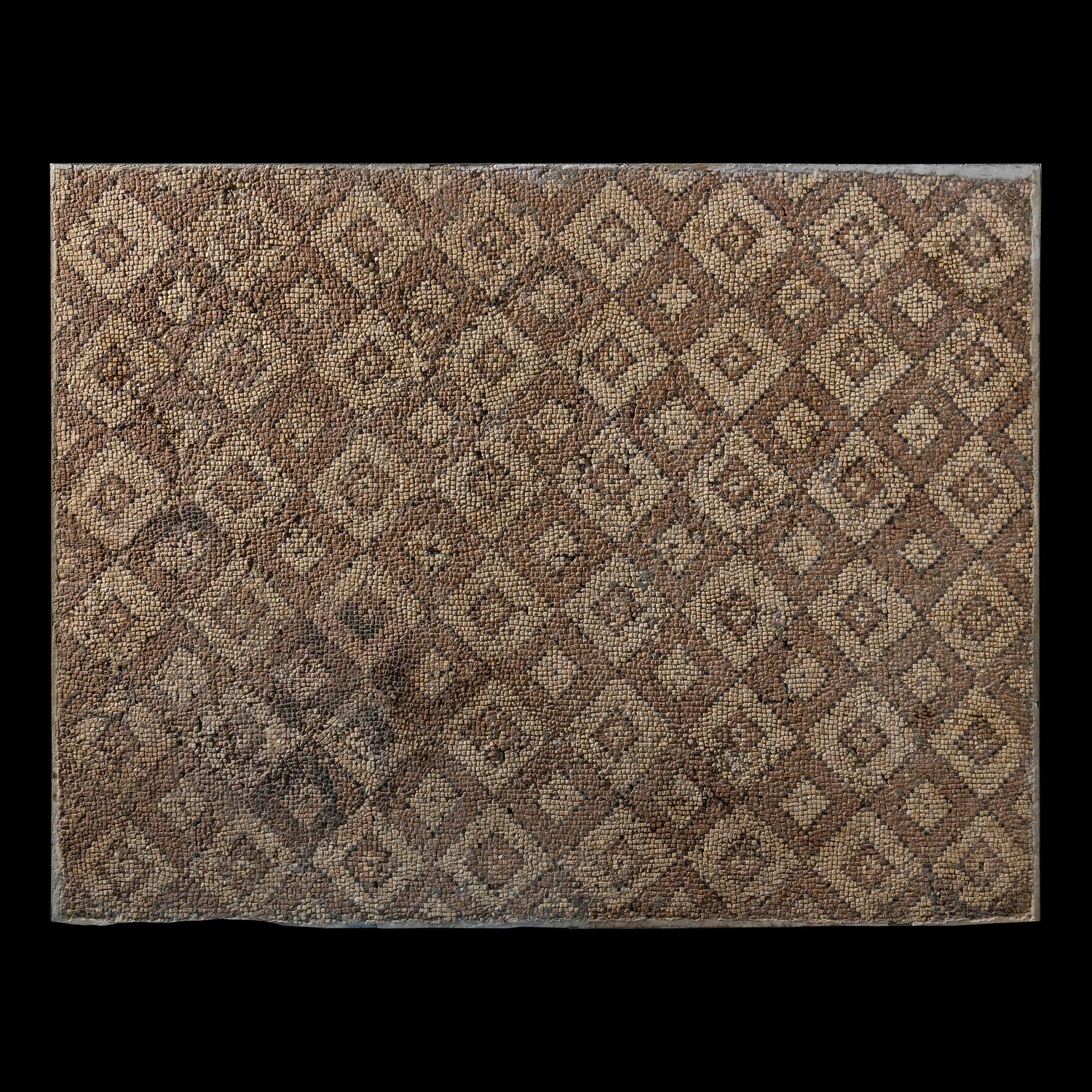 A Roman Geometric Mosaic Panel