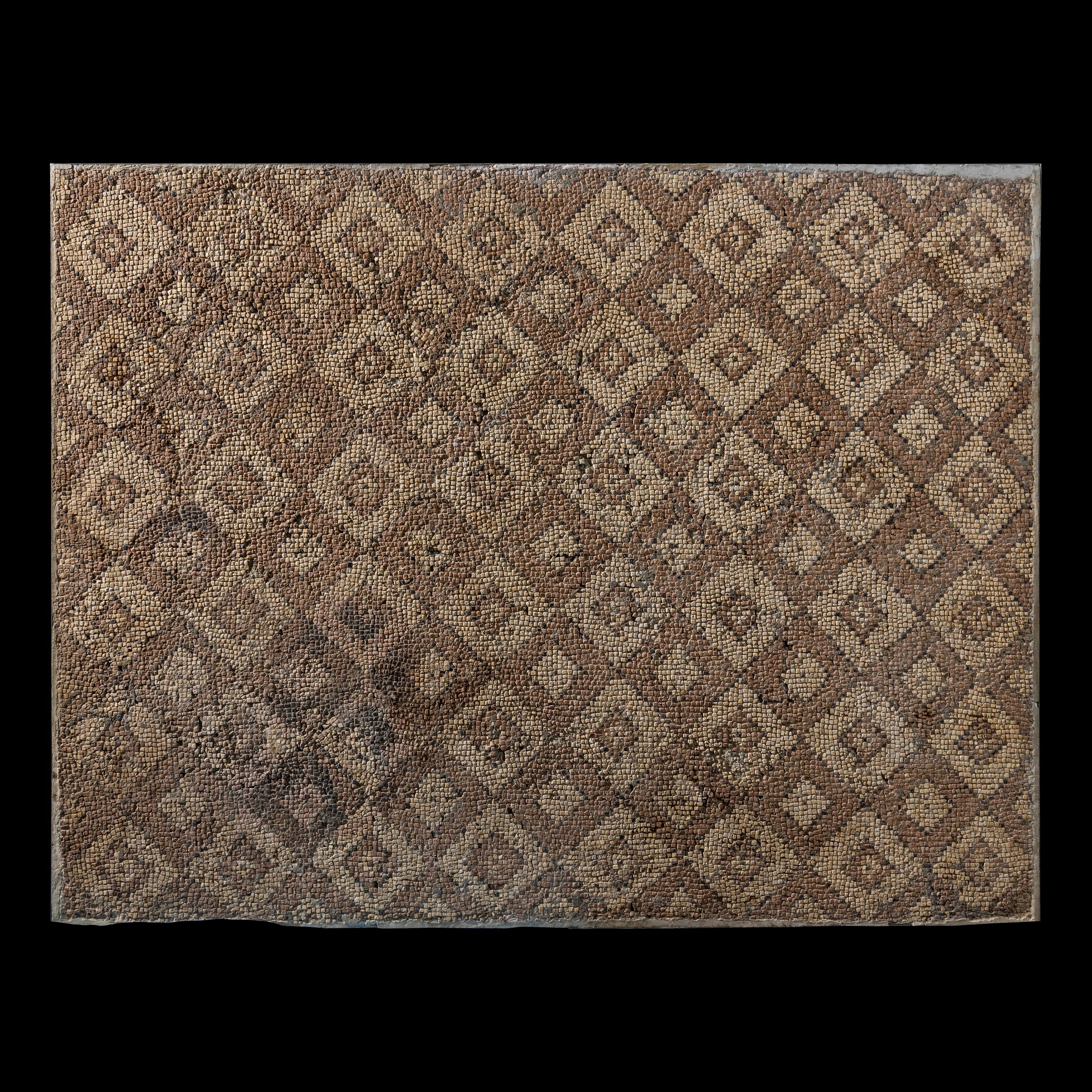 A Roman Geometric Mosaic Panel