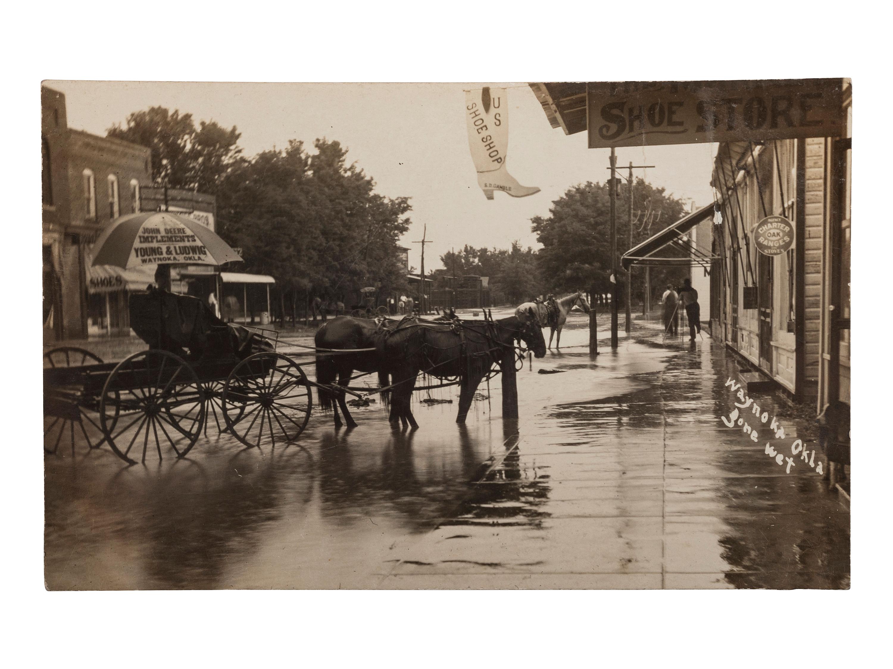 [WESTERN AMERICANA]. A group of 46 RPPCs & photographs of the Dakotas and the West.