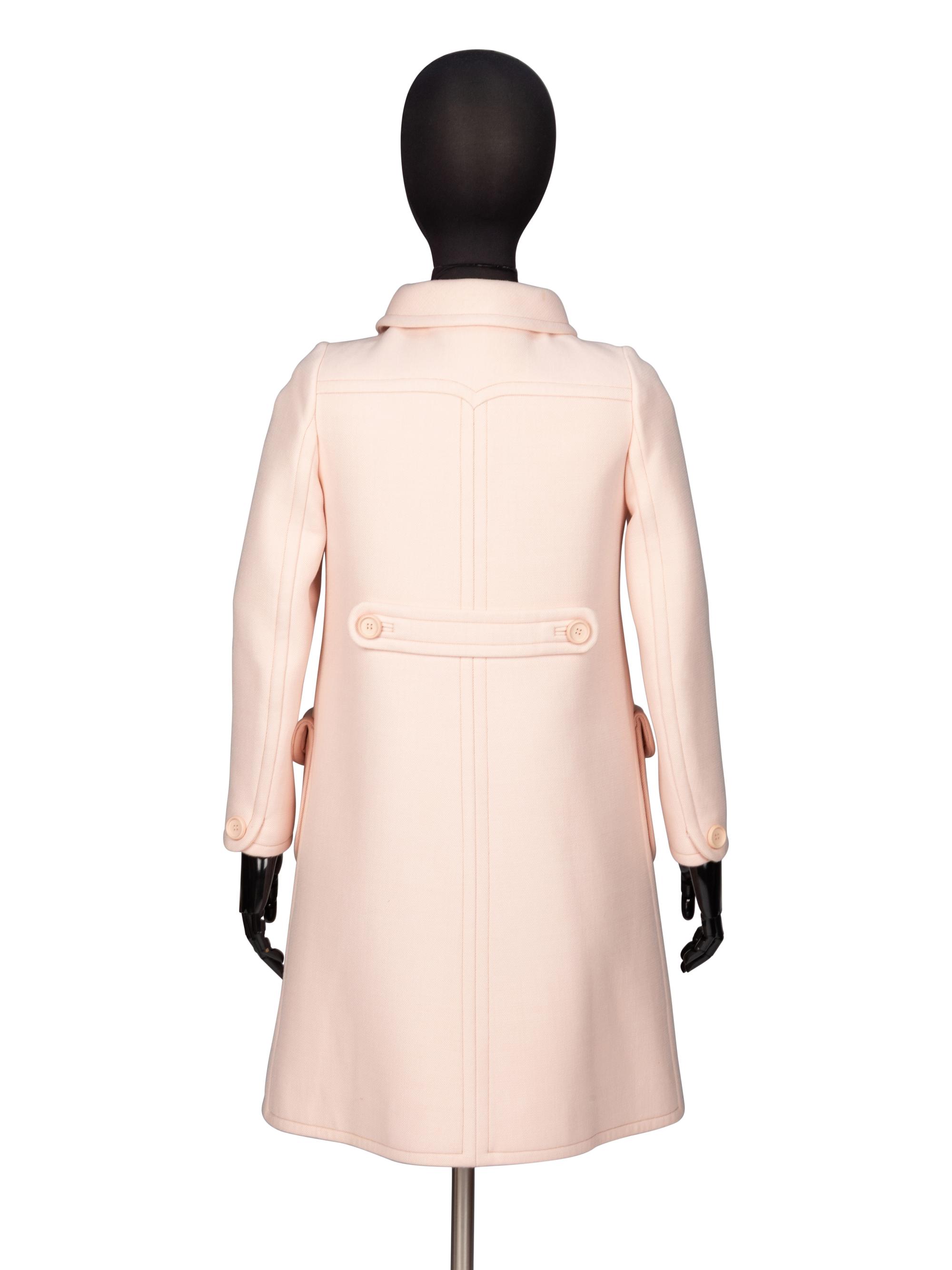 COURRÈGES HAUTE COUTURE, PALE PINK COAT