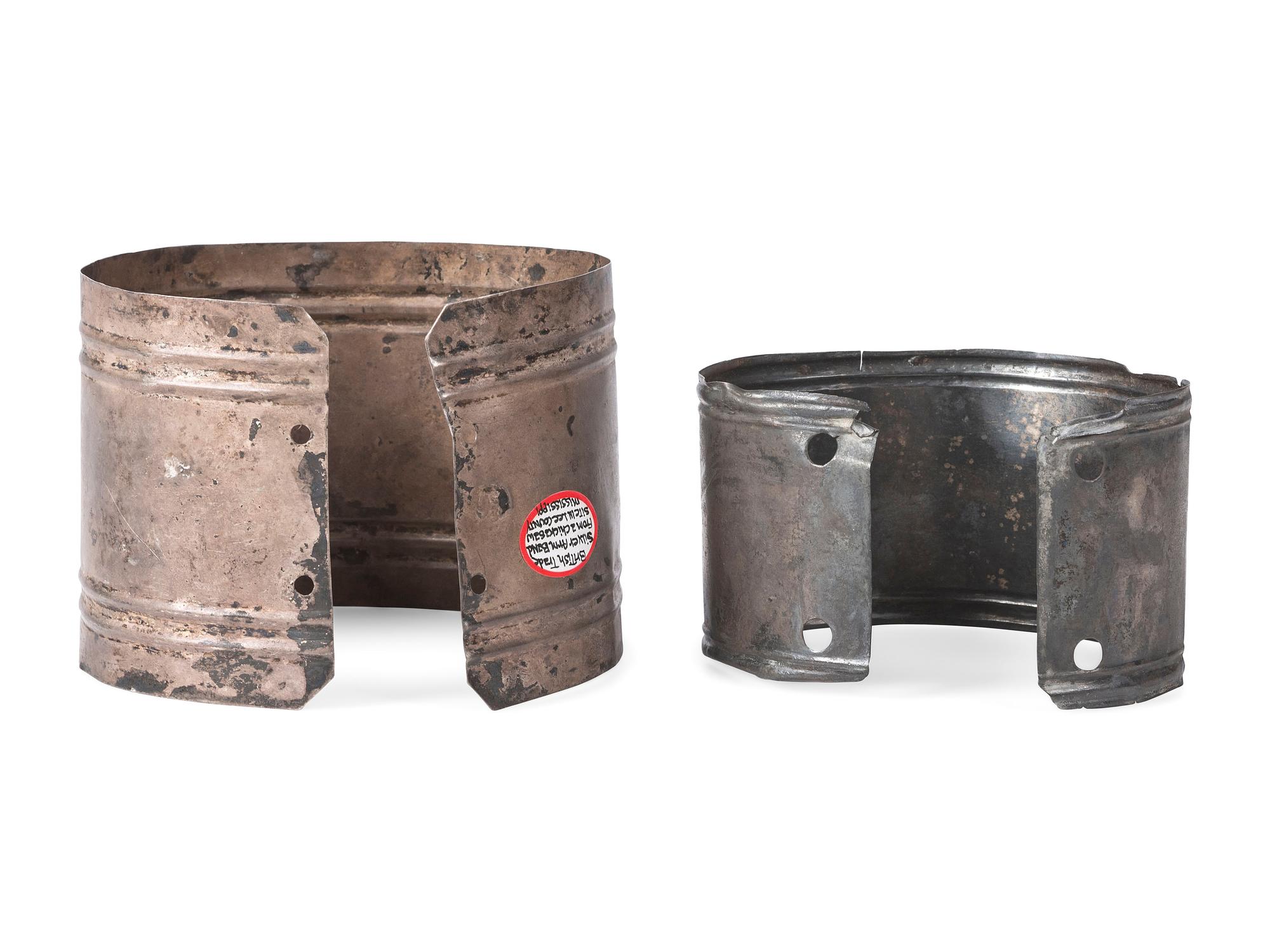Early Silver and Tin Armbands